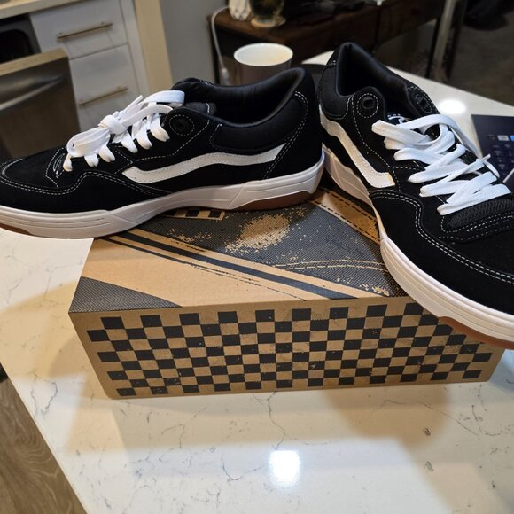 Vans x Rowan Zorilla Rowan 2 Black White Mens 13 SkateBoarding Shoe VN0A2Z3IBA2 - Picture 3 of 16